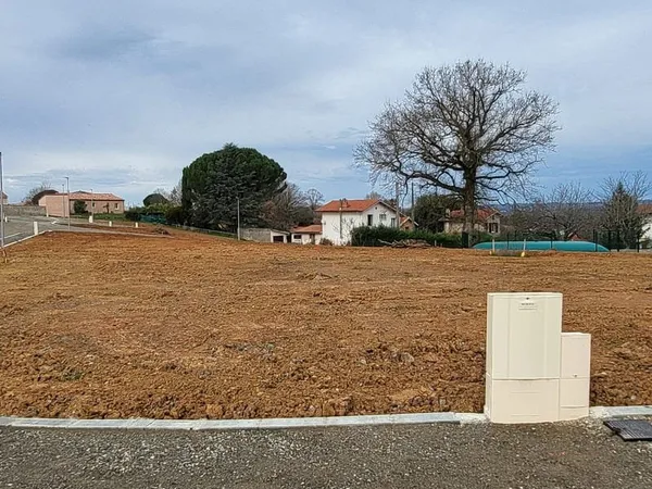 Terrain à bâtir viabilisé 488 m²