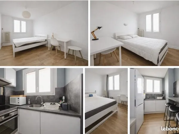 Colocation 4 chambres - Appartement refait, lumineux - Rennes Villejean