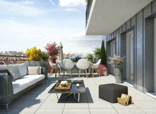 BIEN RARE DERNIER ETAGE GRAND BALCON 31 M2