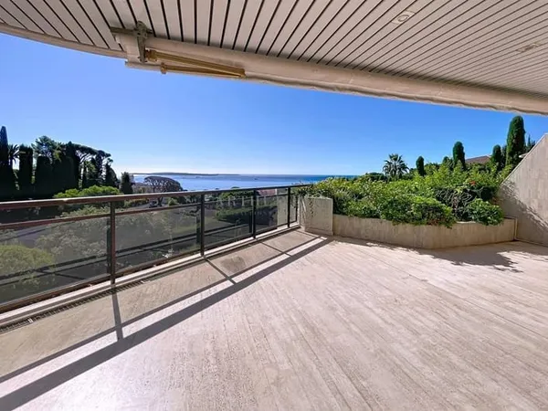 Cannes Croix-Des-Gardes Residence De Prestige Securisee. Vaste Appartement Vue Mer