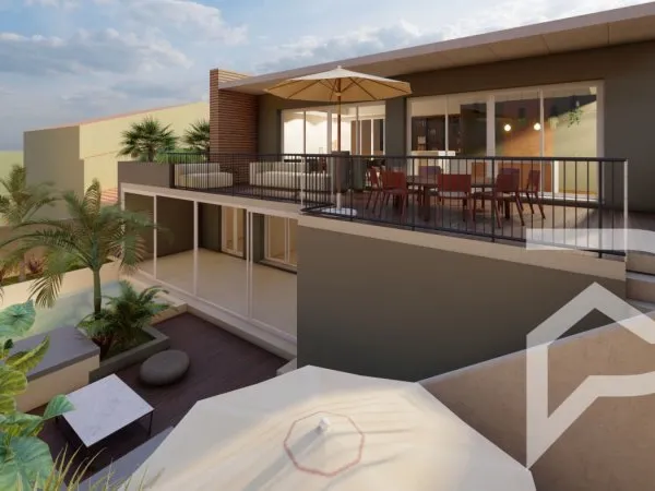 Villa d'architecte neuve Frontignan plage 5 pièce(s) 220 m2 ave