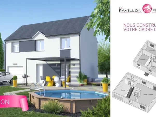 Projet de construction d'une maison 100 m² avec terrain à VAIRES-SUR-MARNE (77)