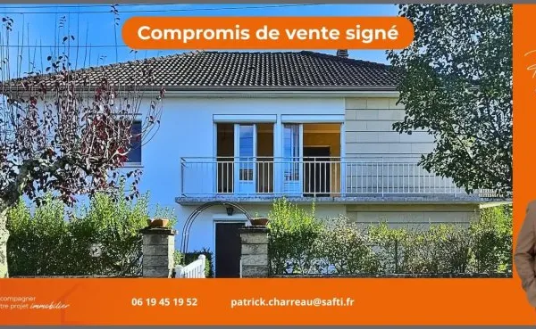 Maison 6 pièces / 5 chambres - 115 m² - Jardin