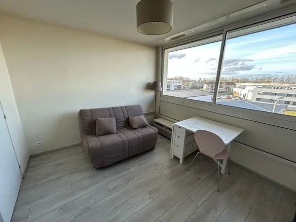 Studio meublé Poitiers- GRAND LARGE -20.46 m²