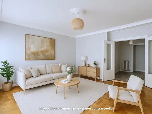 Vends appartement 82m² - 4 pièces