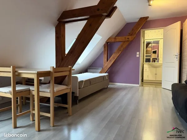 Studio 1 pièce 24 m²