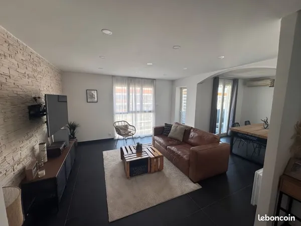 Location T4 meublé 79m² Perpignan Moulin à Vent