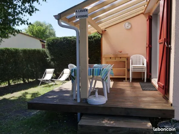 Chalet mitoyen climatisé Hourtin Port