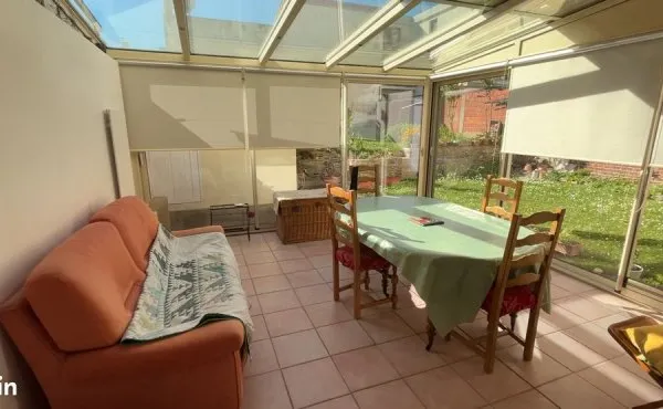 Appartement avec jardin et véranda - esprit maison au calme