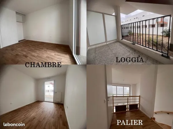 Appartement T2 duplex 49,8m² Cergy + stationnement sous-sol