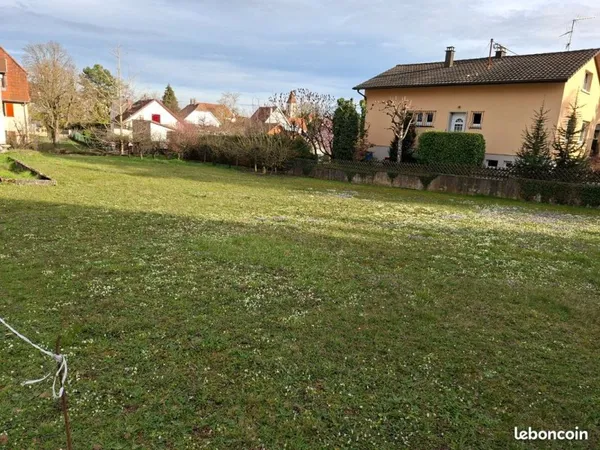 Vends terrain de construction Habsheim