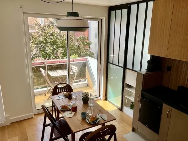 Partage appartement 21m² Paris 15ème pour séjours ponctuels et réguliers