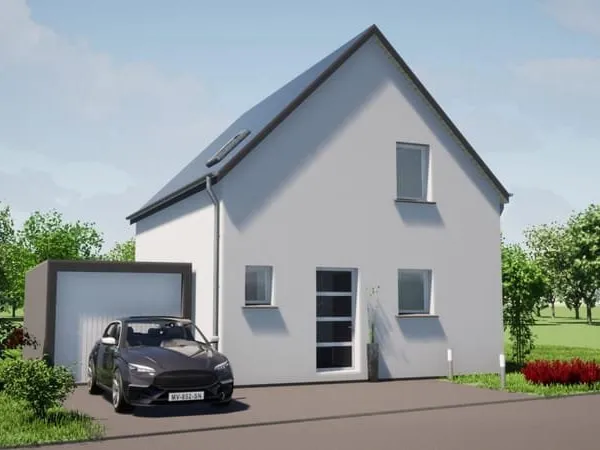 Maison avec garage sur 3.5 ares dès 245000 secteur Bollwiller / Wittelsheim