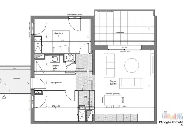 Appartement T3 - Résidence neuve à Uzès (VEFA)