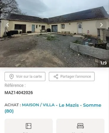 Maison a vendre