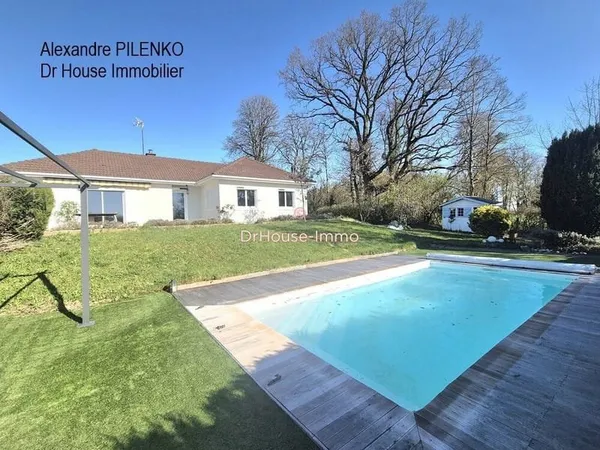 Maison T6 - 127m2 - garage - piscine - terrain 1439m2 -
