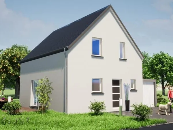 Maison avec garage sur 6 ares secteur Waldighofen / Hirsingue