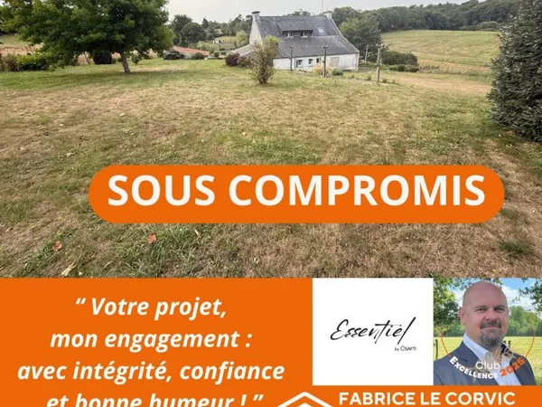 MAISON TRADITIONNELLE A RAFRAICHIR SUR TERRAIN DE 30274 M2 A LA CHAPELLE NEUVE AVEC DEPENDANCES