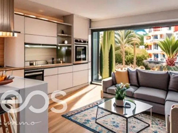 Jardin privatif : 3 pièces à Vallauris - Golfe Juan (06)