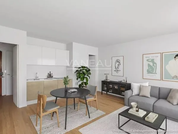 Appartement 1 pièce 30 m²