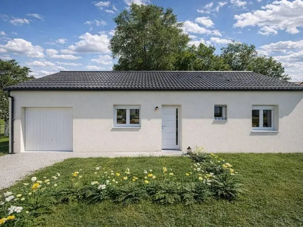 Maison T4 avec Garage à Naucelle