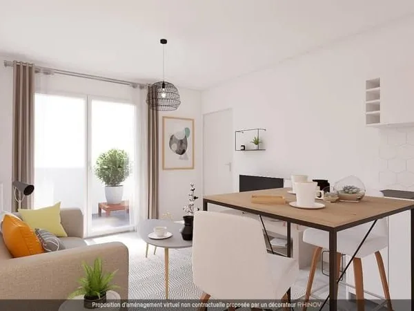 Appartement 2 pièces 37 m²