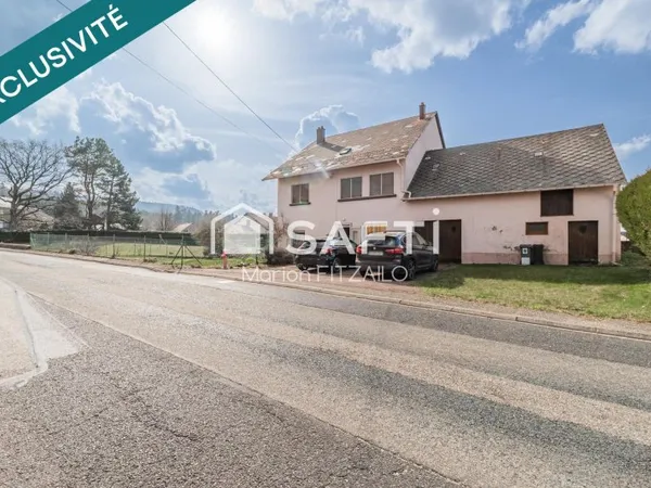 Maison à fort potentiel à la Hoube (57850 Dabo)