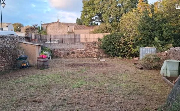 Terrain potager cabanon puit