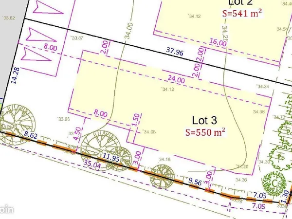Terrain 260 m² Bruz