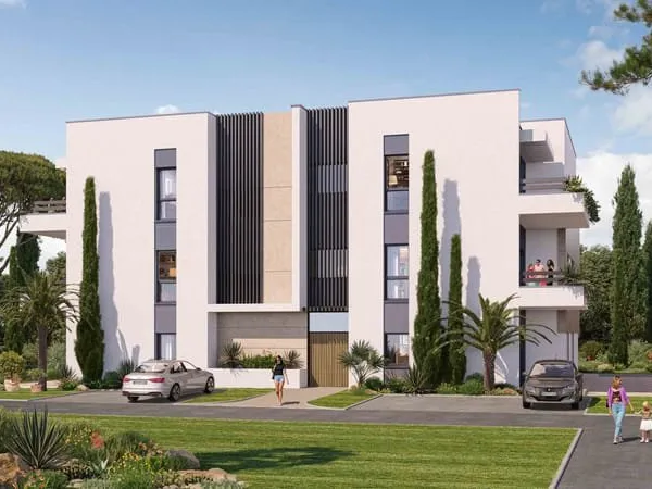 PERPIGNAN SUD-EST : APPARTEMENT 3 PIECES NEUF TERRASSE ET PA