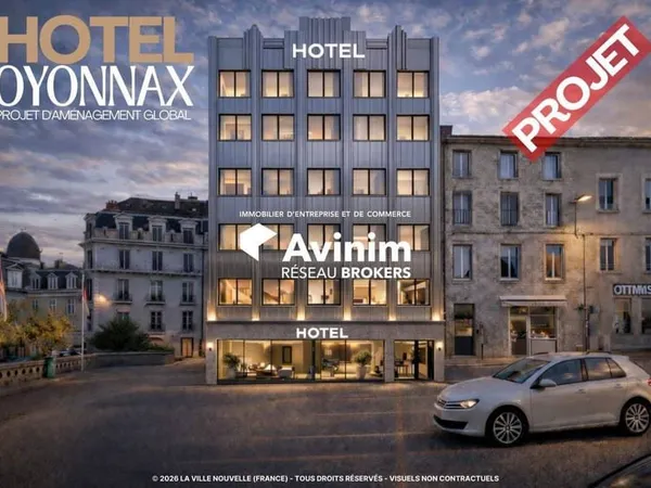 Hôtel 1531 m²