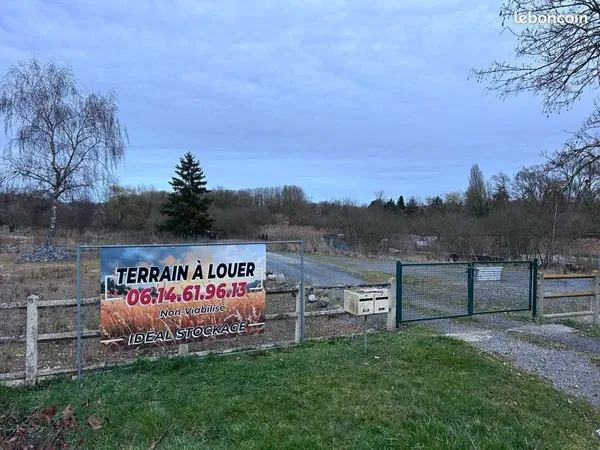 Terrain à louer