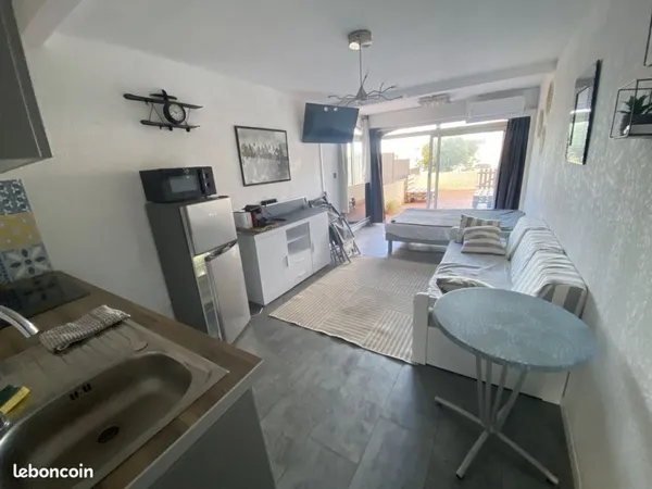 Studio 2 pièces 24 m²