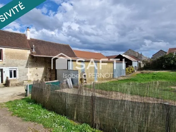 Maison+Grange+Hangar 113 m² - Collan proche Chablis