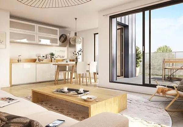 Appartement 3 pièces 57 m²