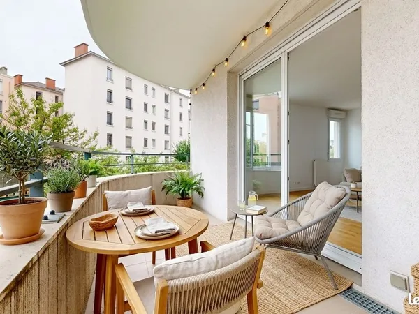 Appartement 3 pièces 63 m²