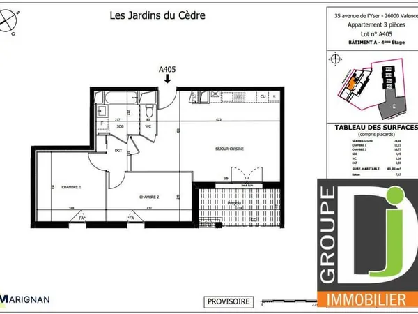 VALENCE PROGRAMME NEUF EN VEFA