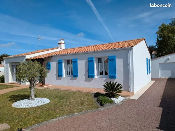 Maison 115m² Noirmoutier - Quartier calme à proximité du Bois de la Chaise
