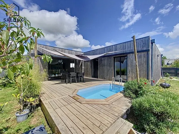 VENTE MAISON EN BOIS T4 - PEAULE BOURG