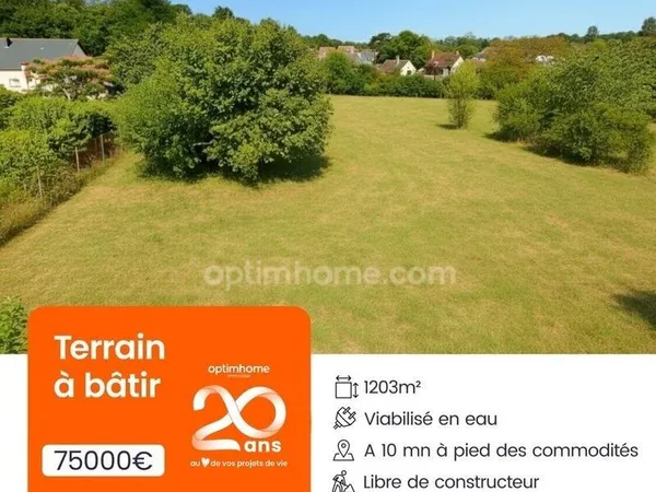 Terrain 1203 m²