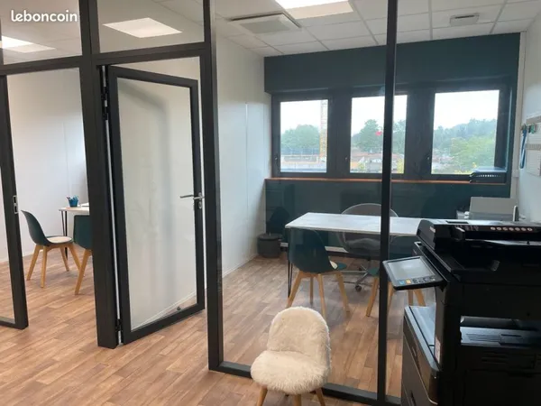 Bureau fermé en coworking