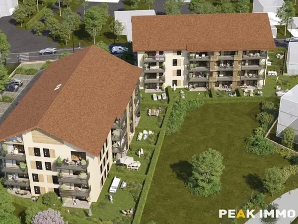 Neuf - T4 - 82.20 m2 - parking et garage - Faverges Centre