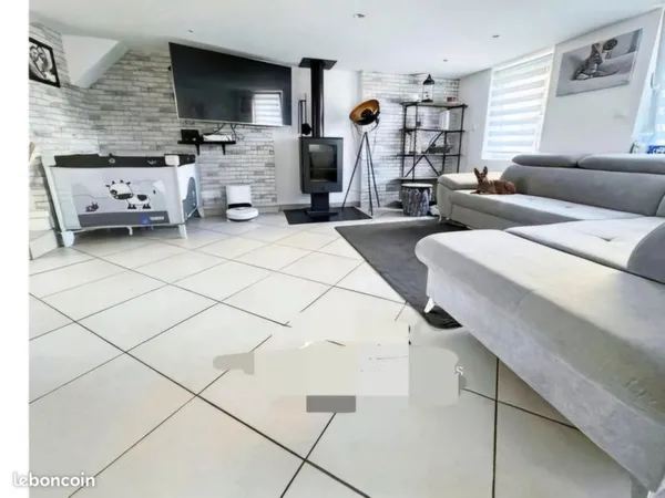 Maison f5 avec jardin