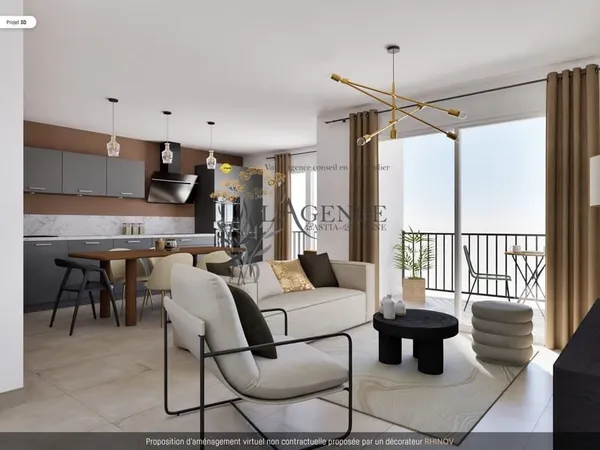 APPARTEMENT T3 AVEC TERRASSE SAINT-FLORENT