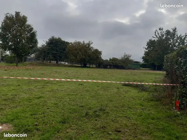 Terrain constructible viabilisé