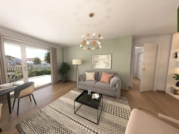 Appartement 3 pièces 63 m²