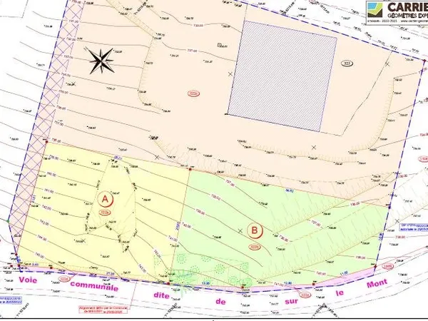 Terrain 626 m²
