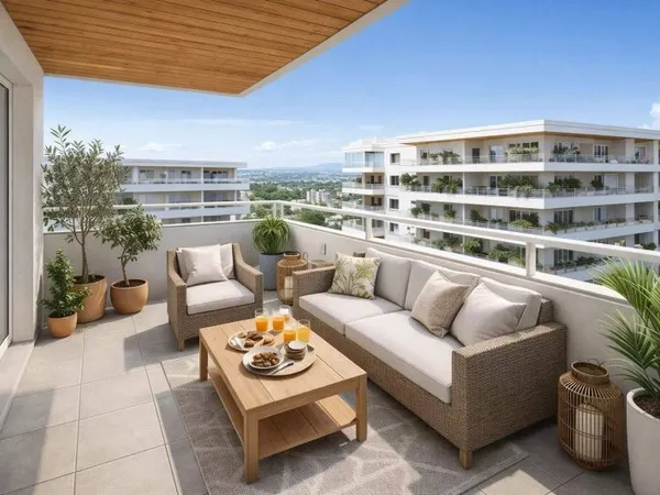 Appartement 2 pièces 43 m²