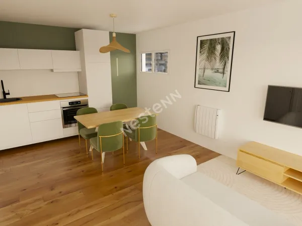 EXCLUSIVITE NESTENN - Appartement, 2 Pièces, 35.9 m² · BRUZ · Quartier HYPER CENTRE