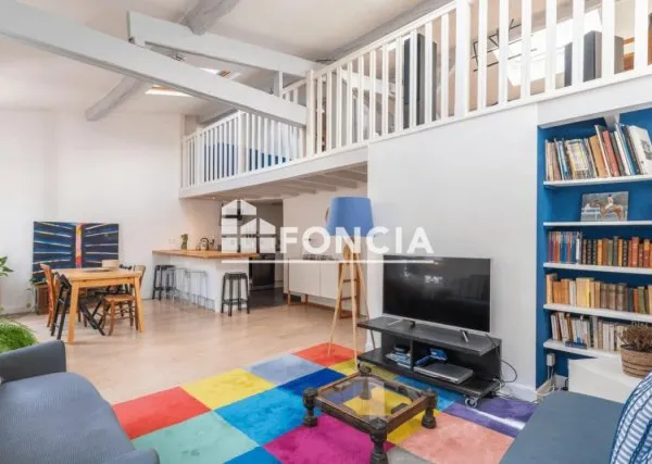 Loft 85m2 dernier étage avec ascenseur